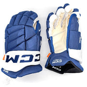 CCM HGPJSXP - Gant de hockey NHL Pro Stock - Auston Matthews (bleu/blanc)