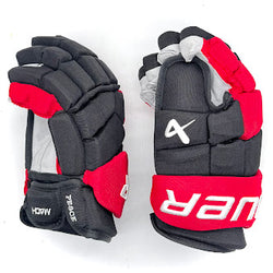 Bauer Supreme Mach - NHL Pro Stock Glove - Bett Pesce (Black/Red)