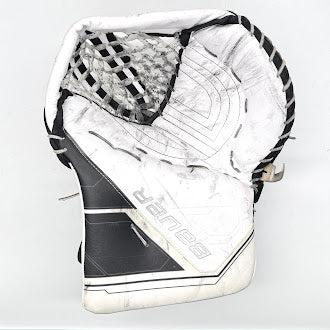 Bauer Supreme Mach - Used Pro Stock Goalie Glove (White/Black)