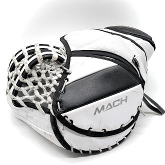 Bauer Supreme Mach - Used Pro Stock Goalie Glove (White/Black)