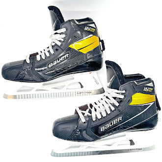 Used - Bauer Supreme Ultrasonic Pro Stock Goalie Skate - Size 12