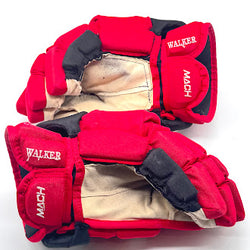 Bauer Supreme Mach - Used NHL Pro Stock Glove - Sean Walker (Red/Black)