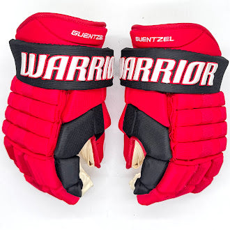 Warrior Alpha FR Pro - NHL Pro Stock Glove - Jake Guentzel (Red/Black)