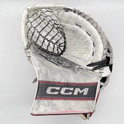CCM Extreme Flex 6 - Used Pro Stock Goalie Glove (White/Maroon/Black)