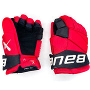 Bauer Vapor Hyperlite - Gant d'occasion NHL Pro Stock - Hurricanes de la Caroline (rouge/noir) n° 2