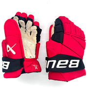 Bauer Vapor Hyperlite - Gant NHL Pro Stock d'occasion - Sebastian Aho (rouge/noir) n° 2