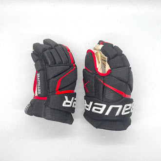 Bauer Vapor Hyperlite - NHL Pro Stock Glove - Anthony Beauvillier (Black/Red)