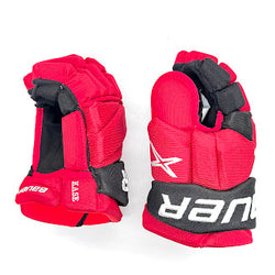 Bauer Vapor Hyperlite - NHL Pro Stock Glove - Ondrej Kase (Red/Black)