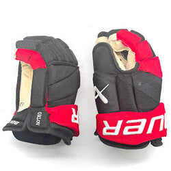 Bauer Vapor Hyperlite - Gants d'occasion NHL Pro Stock - Dmitry Orlov (noir/rouge)