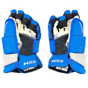 CCM HGJSCHL - Used OHL Pro Stock Glove (Blue/White/Grey)