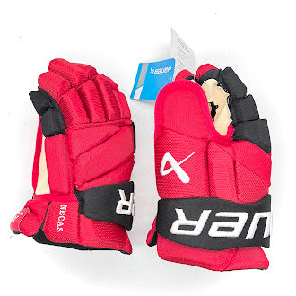 Bauer Vapor Hyperlite - NHL Pro Stock Glove - Martin Necas (Red/Black)