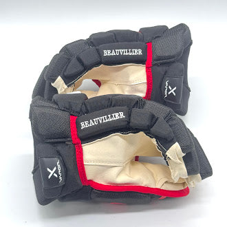 Bauer Vapor Hyperlite - NHL Pro Stock Glove - Anthony Beauvillier (Black/Red)