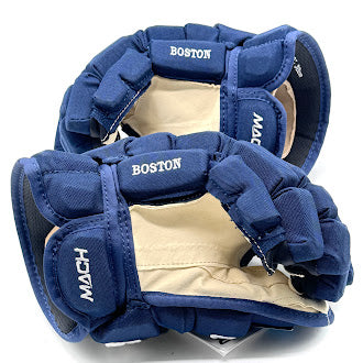 Bauer Supreme Mach - Pro Stock Hockey Glove - Boston Fleet (PWHL)