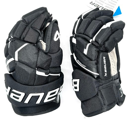 Bauer - Supreme Mach - Gant de hockey Pro Stock - (Noir/Blanc)