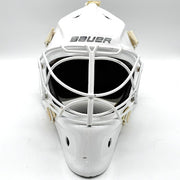 Bauer - Casque de gardien senior NME VTX d'occasion - (Blanc)