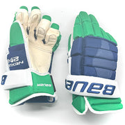 Bauer Nexus 2N  - Used NHL Pro Stock Glove - Jordan Staal (Blue/Green/White)