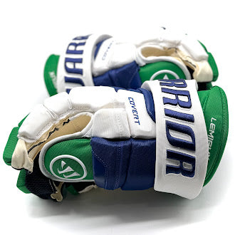 Warrior Covert QRL Pro - NHL Pro Stock Glove - Max Pacioretty (Blue/Green/White)
