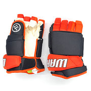Warrior Alpha - ECHL Pro Stock Glove (Black/Orange)
