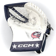 CCM Extreme Flex 6 - Used NHL Pro Stock Goalie Glove (White/Navy)