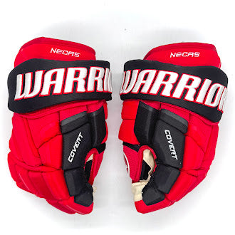 Warrior Covert QR5 Pro - NHL Pro Stock Glove - Martin Necas (Red/Black)
