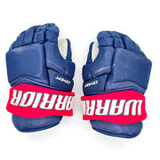 Gants Warrior Covert Pro d'occasion (bleu marine/rouge)