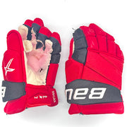 Bauer Vapor 1X Lite - Gant NHL Pro Stock d'occasion - Martin Necas (rouge/noir)