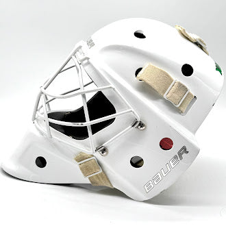 Bauer - Casque de gardien senior NME VTX d'occasion - (Blanc)