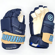 Warrior Covert - Gant ECHL Pro Stock (bleu marine/doré/bleu)