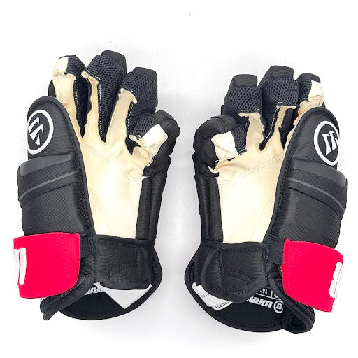 Warrior Covert QRE Pro - NHL Pro Stock Glove - Brendan Lemieux (Black/Red)