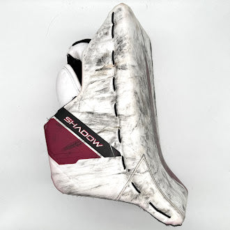 Used - Bauer Supreme Shadow Pro Stock Goalie Full Set (White/Burgundy/Black)