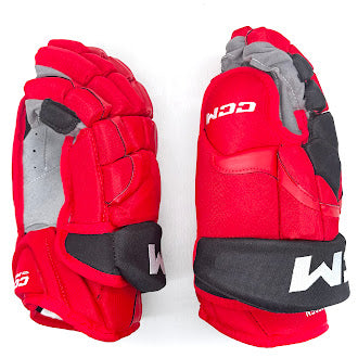 CCM HG12 - NHL Pro Stock Glove - Stefan Noesen (Red/Black)