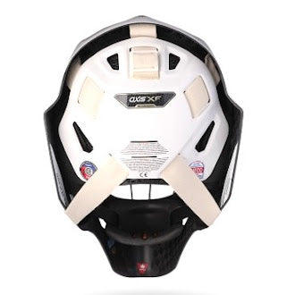 CCM Axis XF - New Pro Stock Goalie Helmet (White)