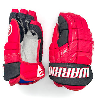 Warrior Covert QR1 Pro - NHL Pro Stock Glove - Sebastian Aho (Red/Black)