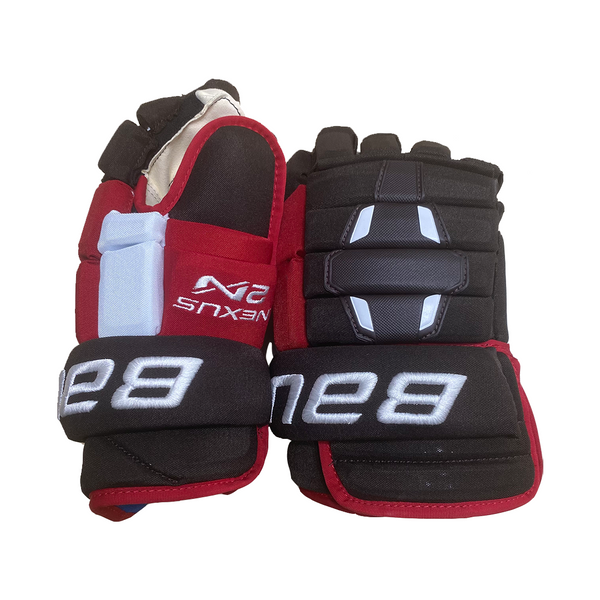 Bauer Nexus 2N - Pro Stock Glove - NCAA (Brown/Red/White)