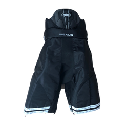 Bauer Nexus- Pro Stock Junior Hockey Pants (Black/White/Blue)