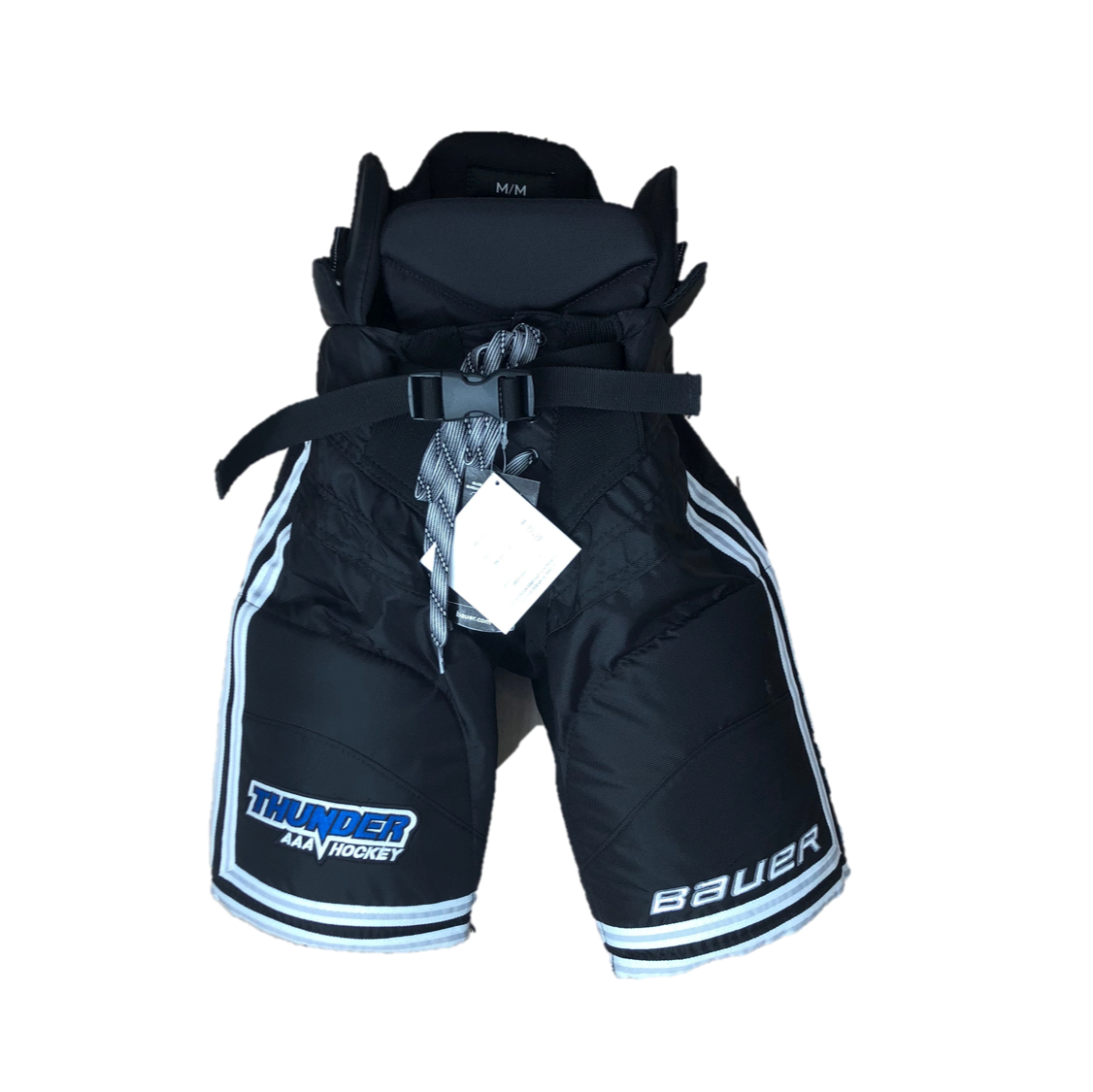 Pantalon de hockey junior Bauer Nexus Pro Stock (noir/blanc/bleu)