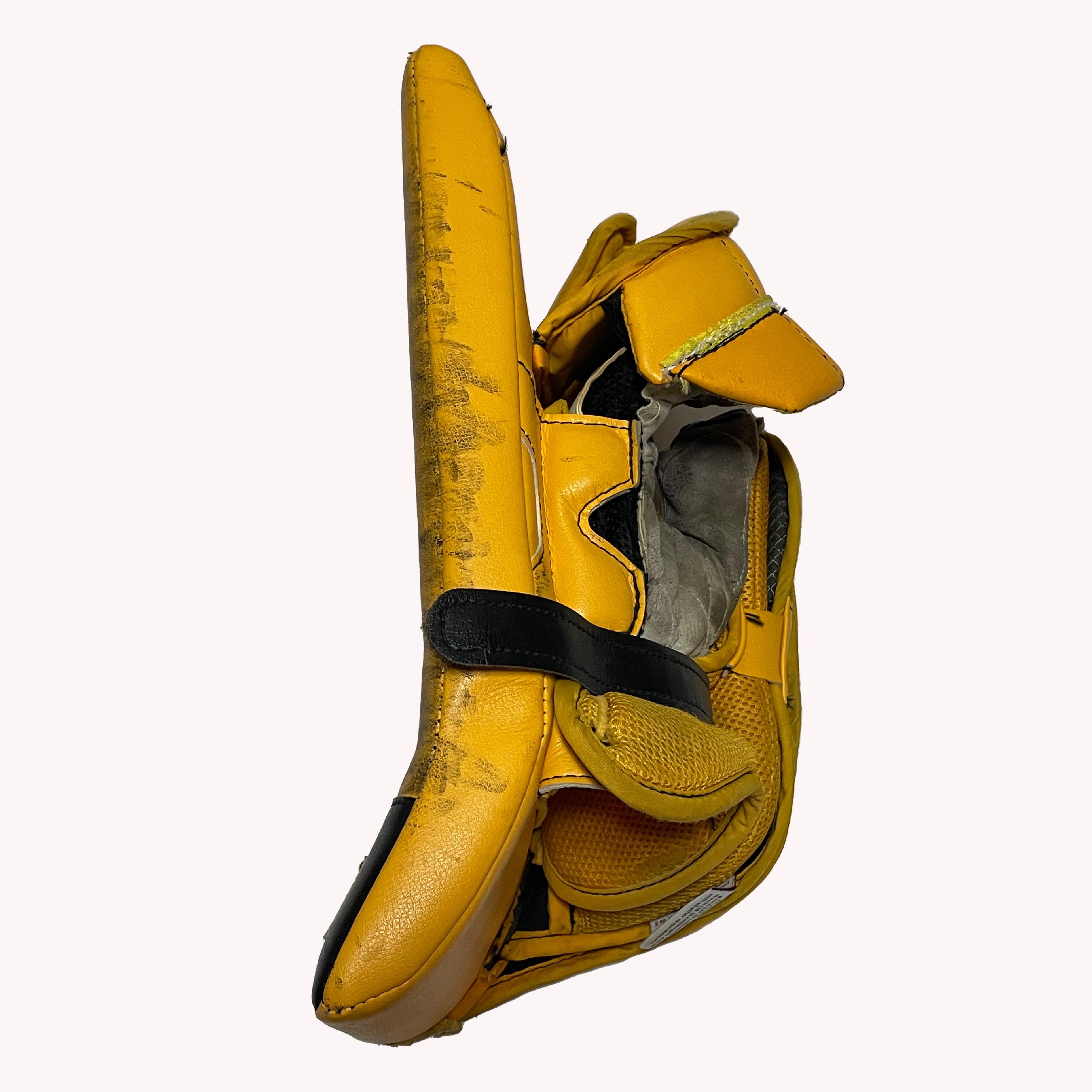 Vaughn Ventus SLR - Ensemble de gardien de but complet Pro Stock d'occasion (jaune/noir)