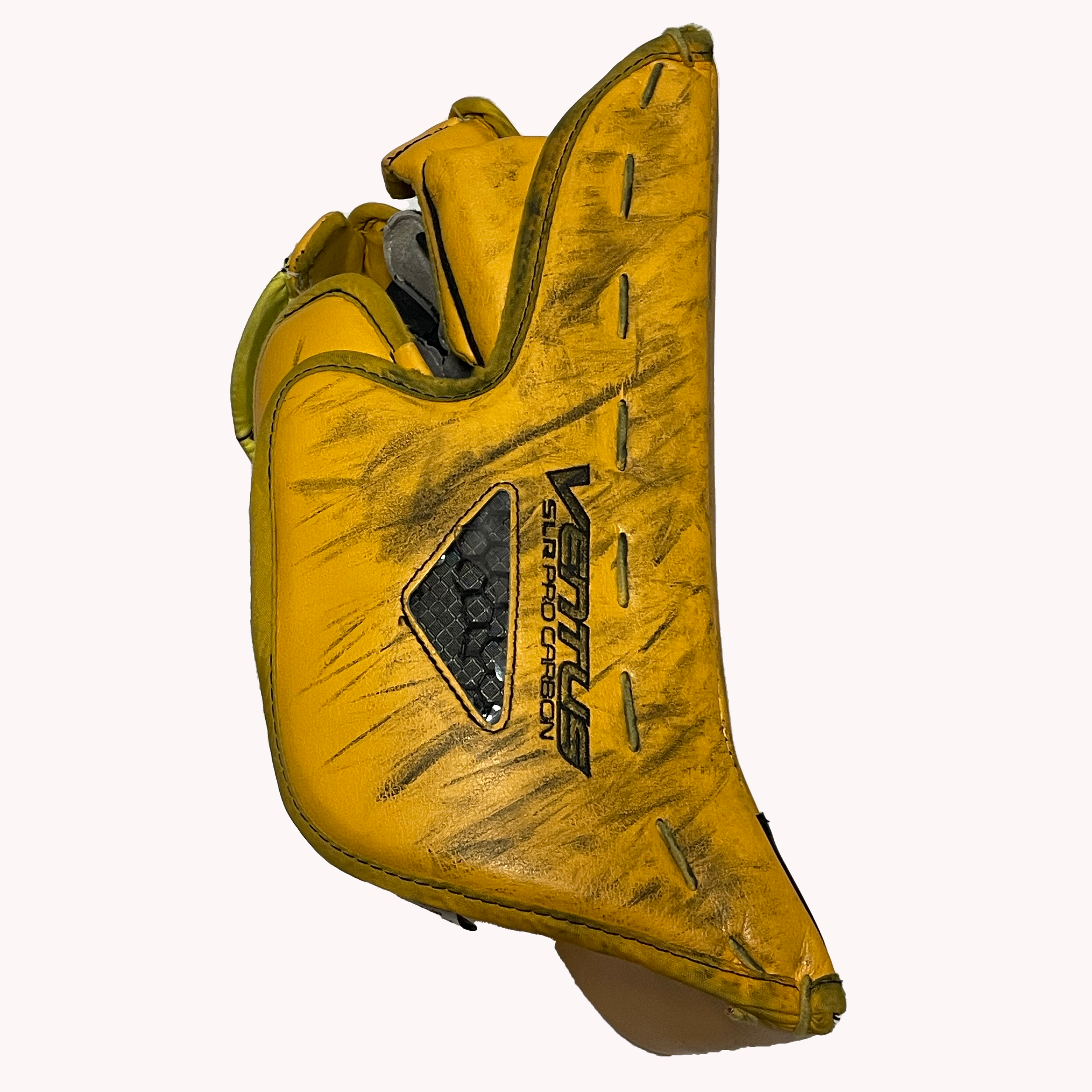 Vaughn Ventus SLR - Ensemble de gardien de but complet Pro Stock d'occasion (jaune/noir)