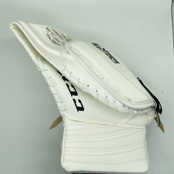 CCM Extreme Flex Pro - Nouveau gant de gardien de but Pro Stock (blanc)