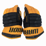 Warrior Alpha DX - Gants NCAA Pro Stock (noir/jaune)