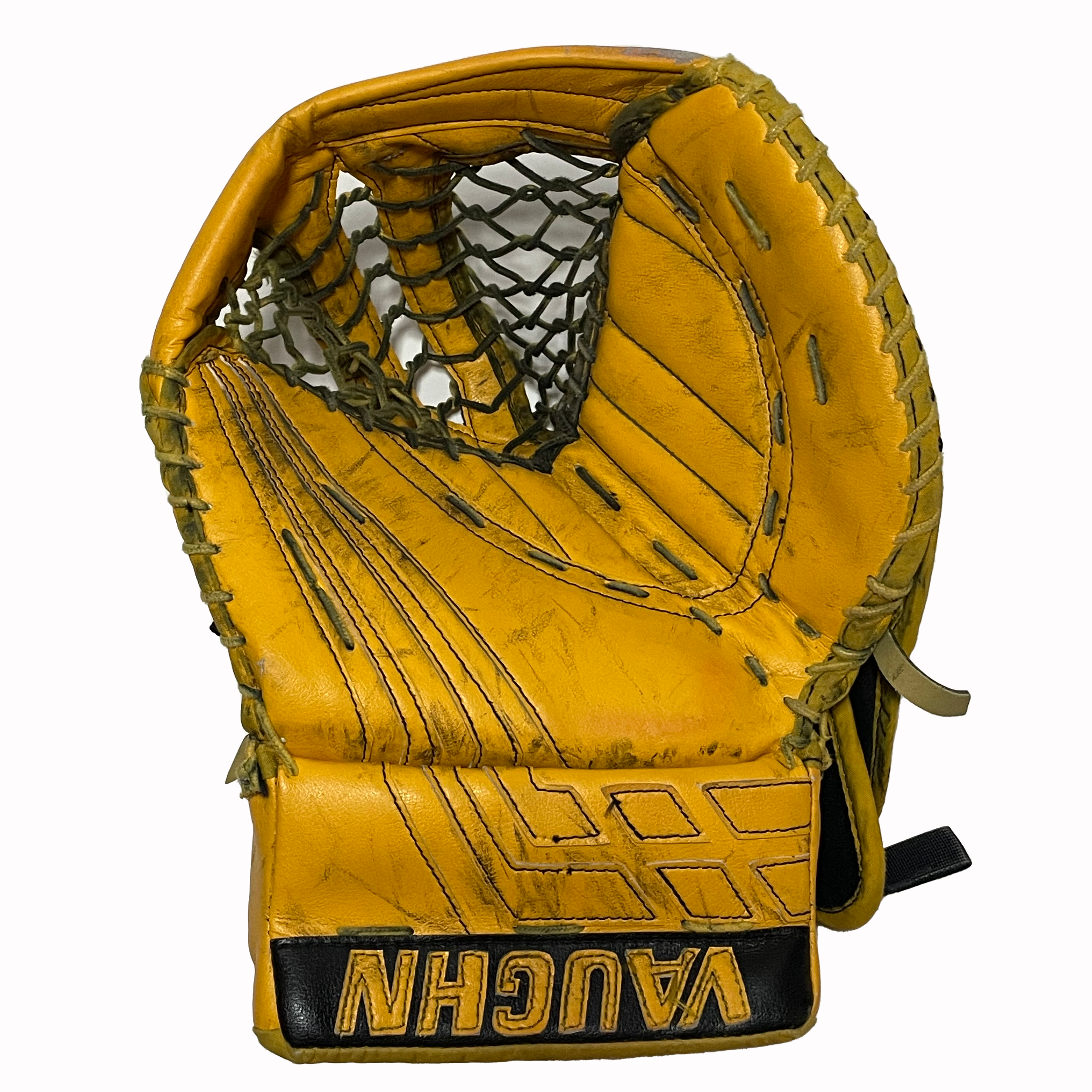 Vaughn Ventus SLR - Ensemble de gardien de but complet Pro Stock d'occasion (jaune/noir)