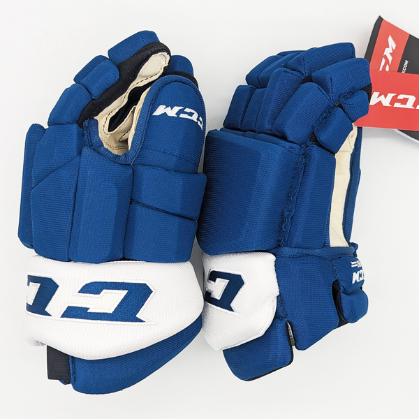 CCM HGTKPP - Pro Stock Glove (Blue/White)