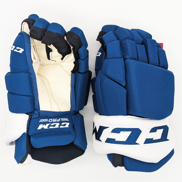 CCM HGTKPP - Pro Stock Glove (Blue/White)