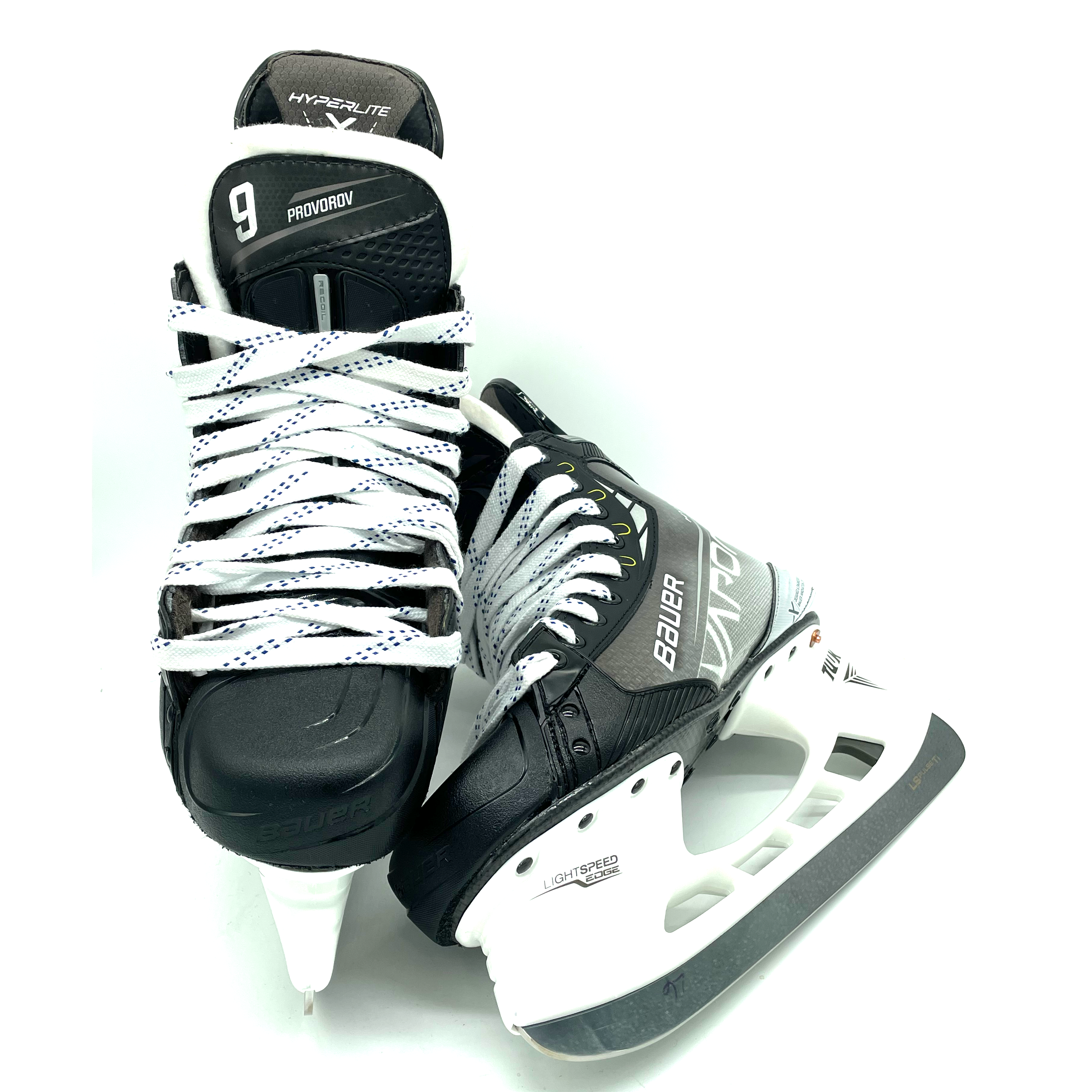 Bauer Vapor Hyperlite - Patins de hockey Pro Stock - Taille 9.25E - Ivan Provorov