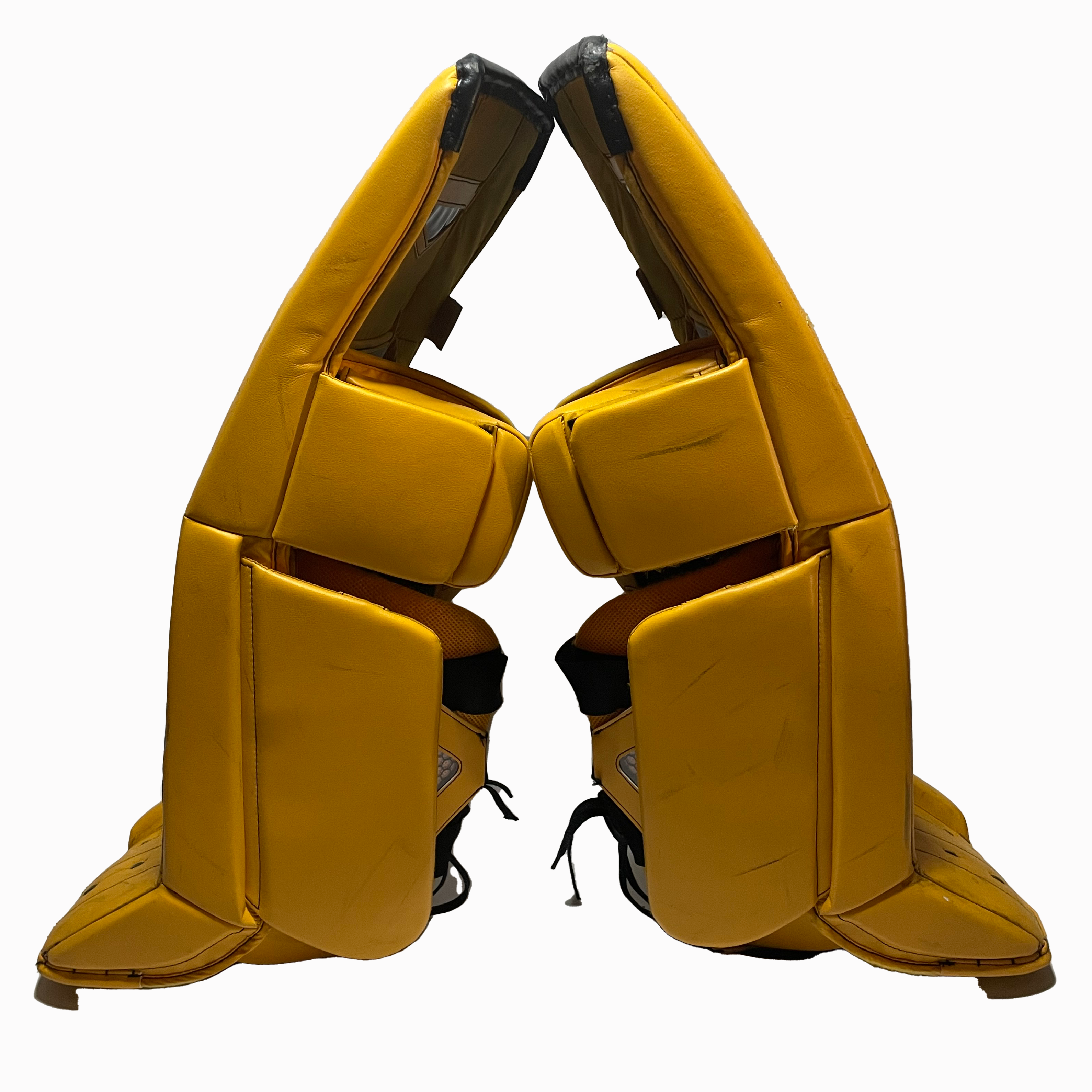 Vaughn Ventus SLR - Ensemble de gardien de but complet Pro Stock d'occasion (jaune/noir)