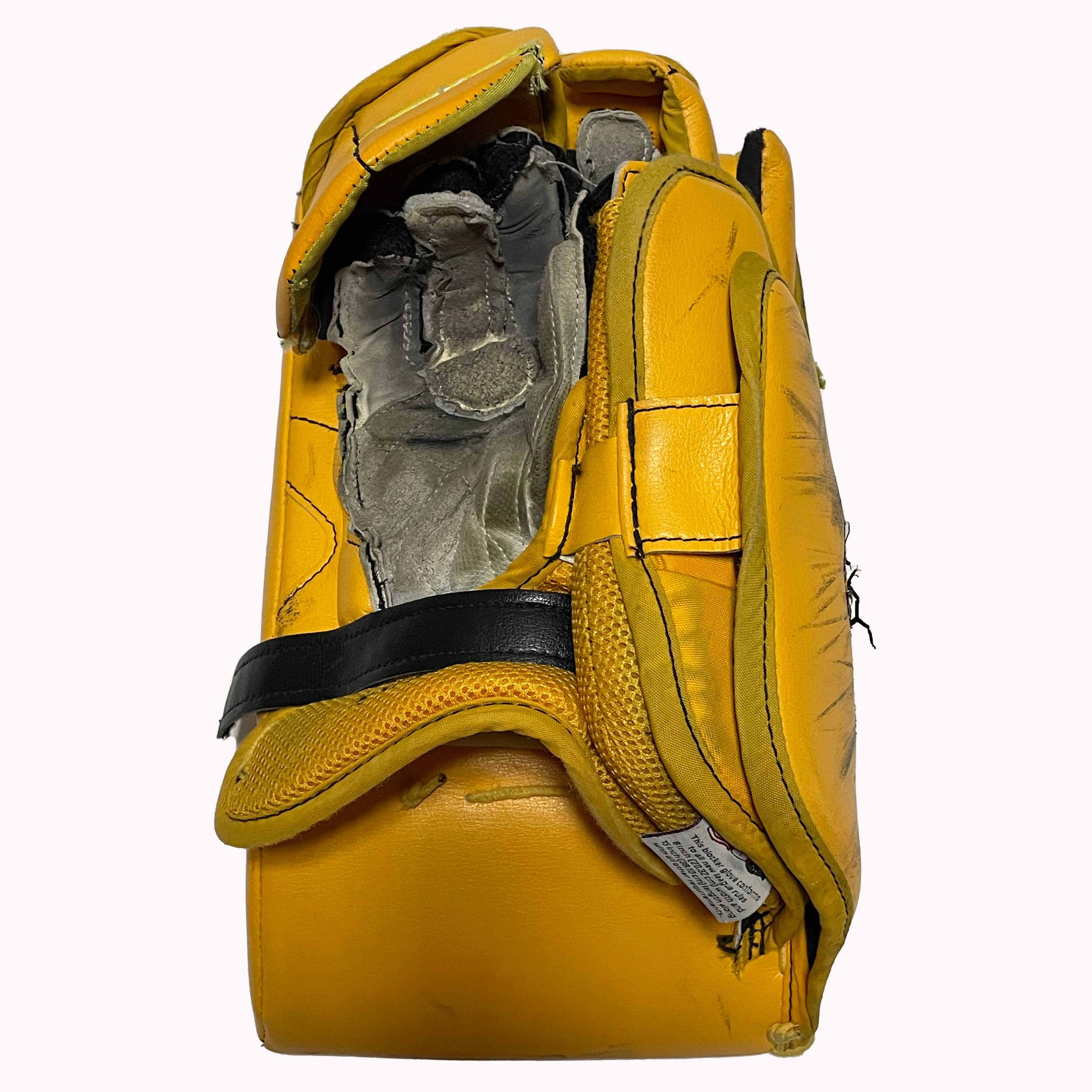 Vaughn Ventus SLR - Ensemble de gardien de but complet Pro Stock d'occasion (jaune/noir)