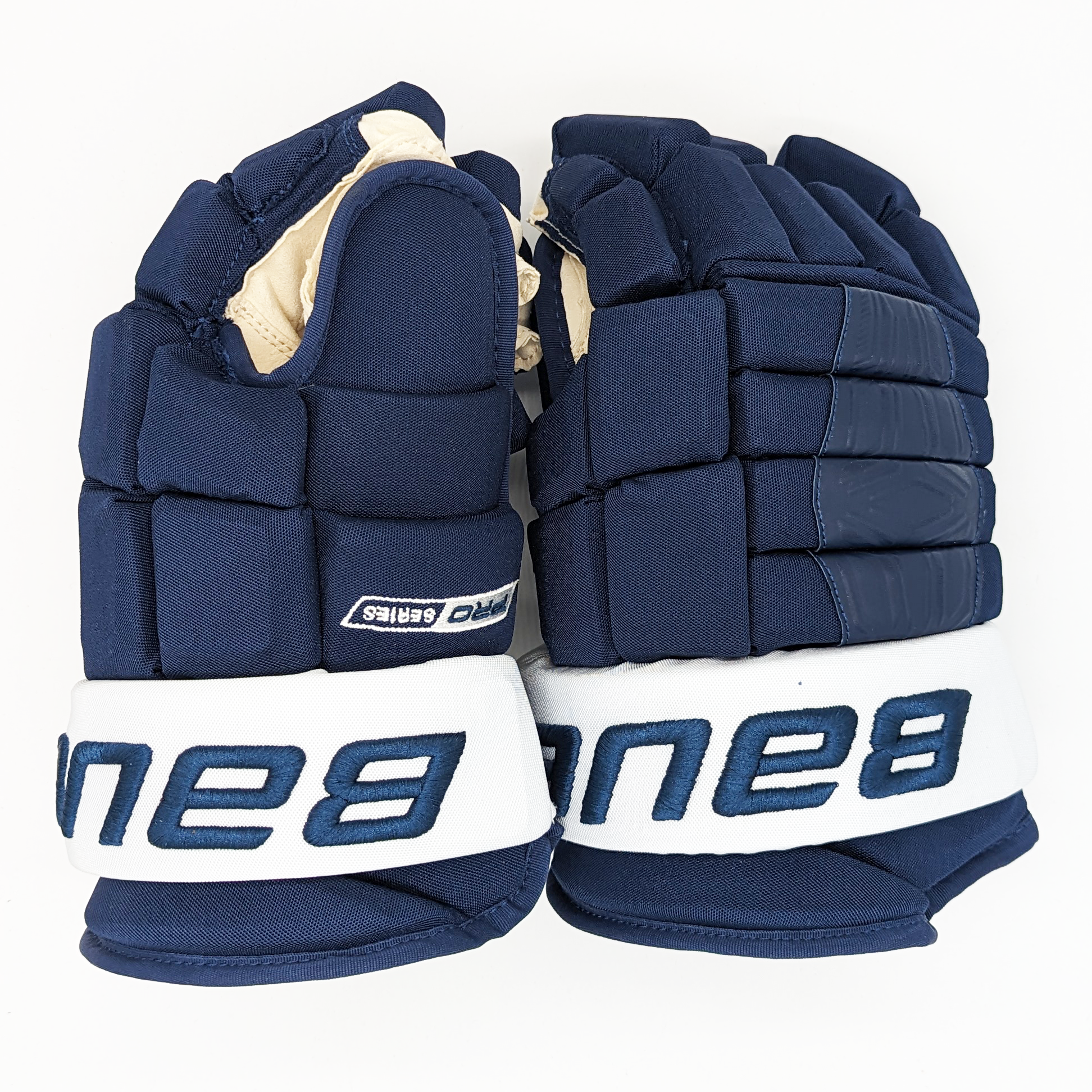 Bauer Pro Series - NCAA Pro Stock Glove (Navy/White) - Intermediate