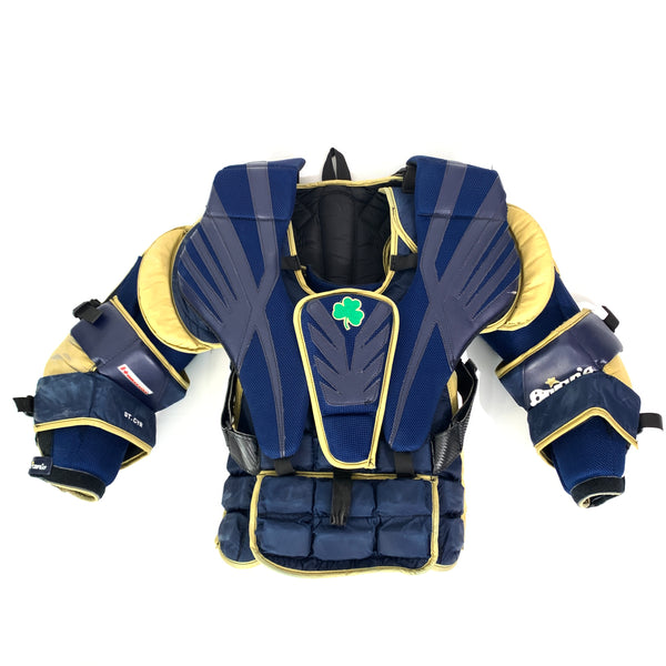 Brian's Pro Custom - Used Pro Stock Goalie Chest Protector (Navy/Gold)