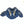 Load image into Gallery viewer, Vaughn V5 7800  - Used Pro Stock Goalie Chest Protector (Navy/Gold)
