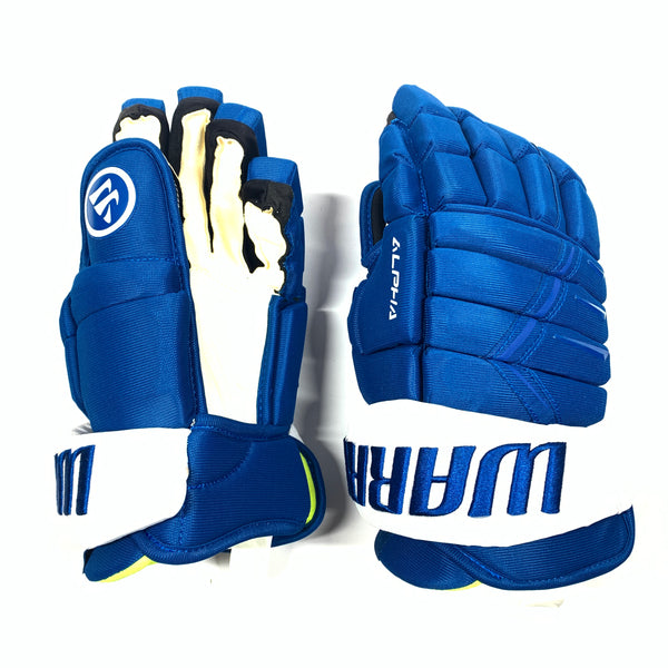 Warrior Alpha DX - Pro Stock Glove (Blue/White)